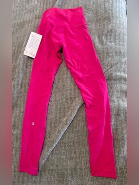lululemon hot pink Leggings NWT